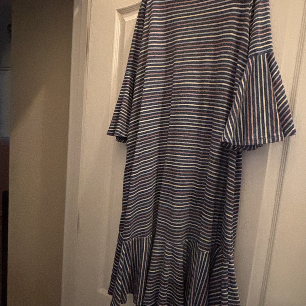 LuLaRoe Multicolor Striped dress